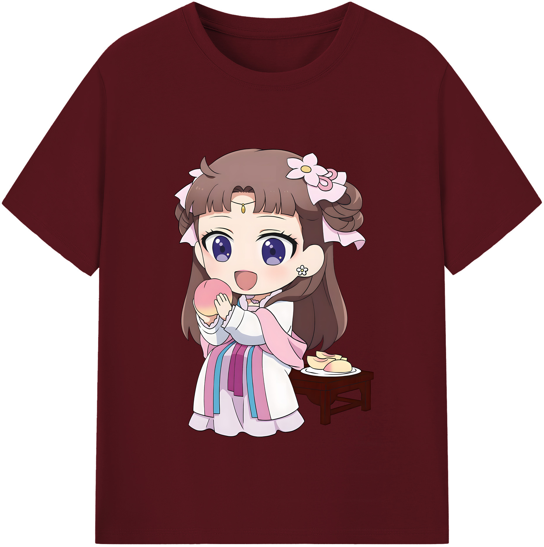 （画像用） 薬屋のひとりごと The Apothecary Diaries 綿100％半袖Tシャツ（フロントプリント）